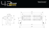 Stage Series 42" Amber Light Bar