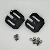 3d printed roof rack mount for diode dynamics rock lights with hardware kit
