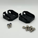 3d printed roof rack mount for diode dynamics rock lights with hardware kit