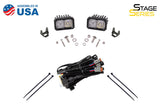 Stage Series Backlit Ditch Light Kit for 2010-2024 Toyota 4Runner